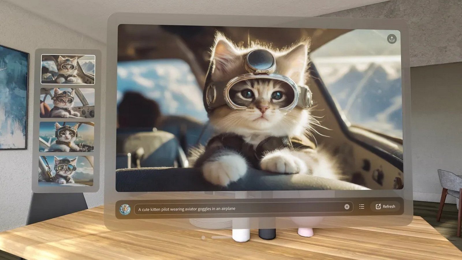 Adobe brings Firefly artificial intelligence to Apple Vision Pro